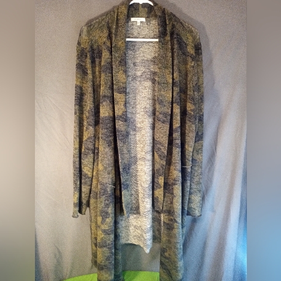 Maurices Sweaters - Women's Maurices Camouflage Open Front Cardigan